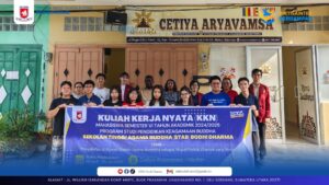 Penarikan Kembali Peserta KKN Mahasiswa STAB Bodhi Dharma Semester 6 Tahun Akademik 2024/2025 di Cetiya Aryavamsa Berlangsung Haru